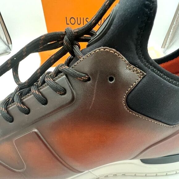 Authentic Louis Vuitton Men's Run Away Sneakers-Size 9 - Picture 12 of 14